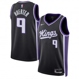 Dres Sacramento Kings Kevin Huerter Nike 2023-24 Icon Edition Crno Swingman